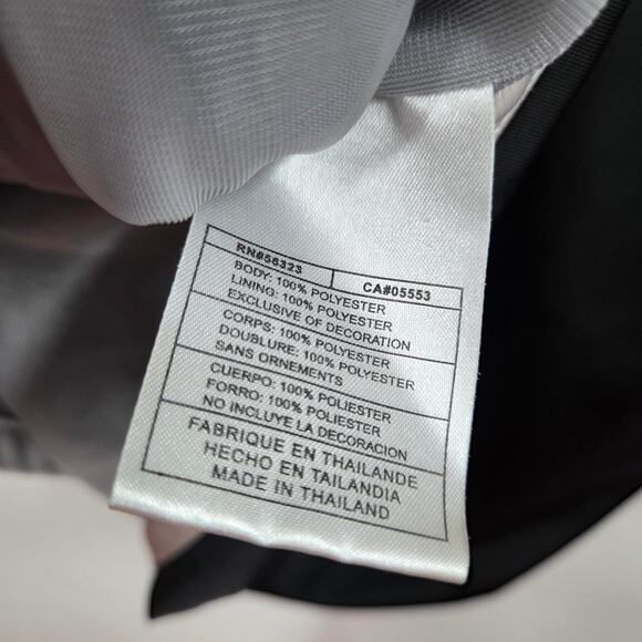 VTG Nike Hoops Big Spell out Embroidered Bball Warm Up Jersey Size L Gold Black - Picture 6 of 6